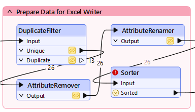 Moving Sorter to the end